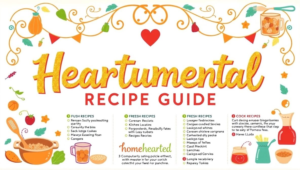 heartumental recipe guide from homehearted