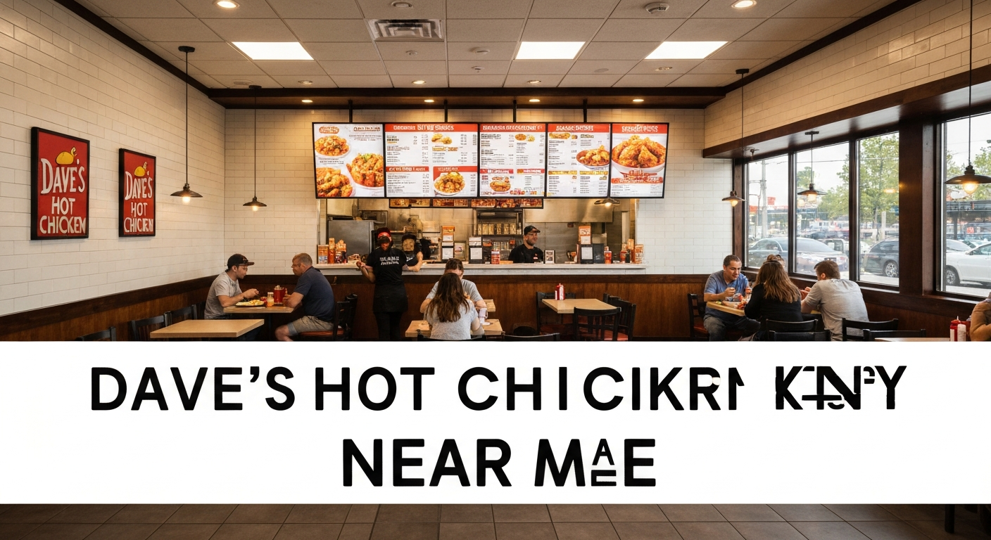 Discover Dave’s Hot Chicken Near Me The Ultimate Guide to Spicy, Crispy Delight