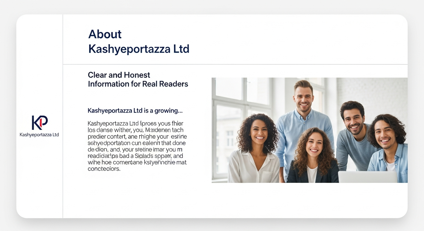 About Kashyeportazza Ltd
