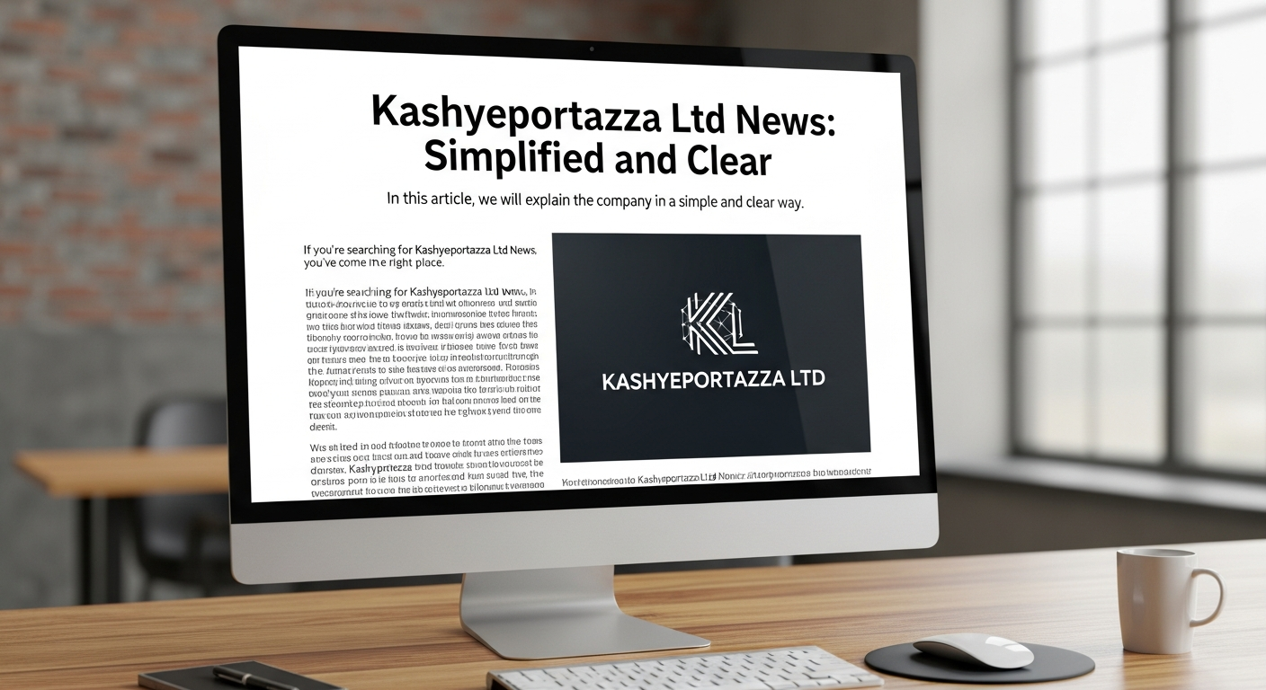 Kashyeportazza Ltd News