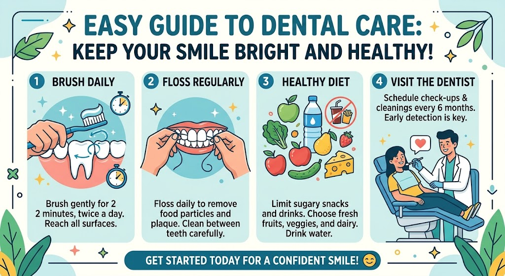 Easy Guide to Dental Care: Keep Your Smile Bright and Healthy!